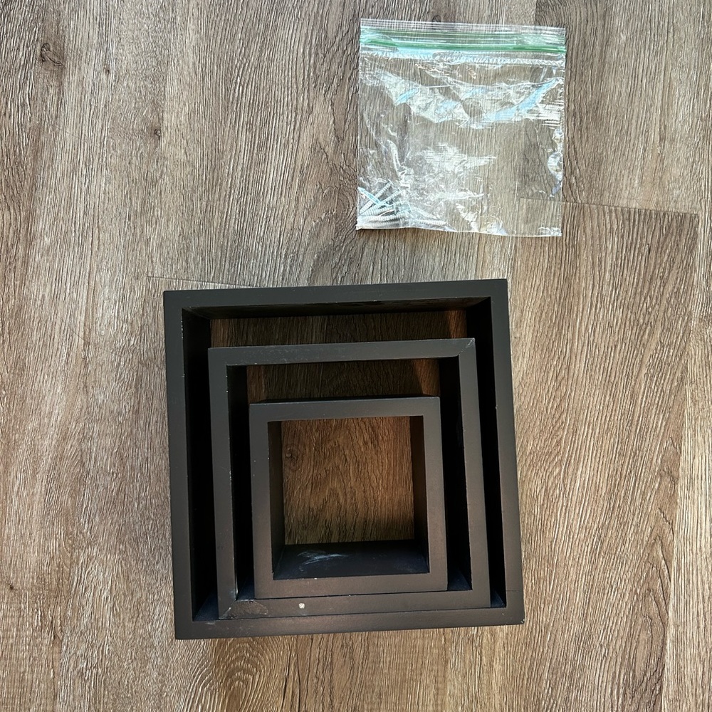 Decoration wall blocks with nails for installation